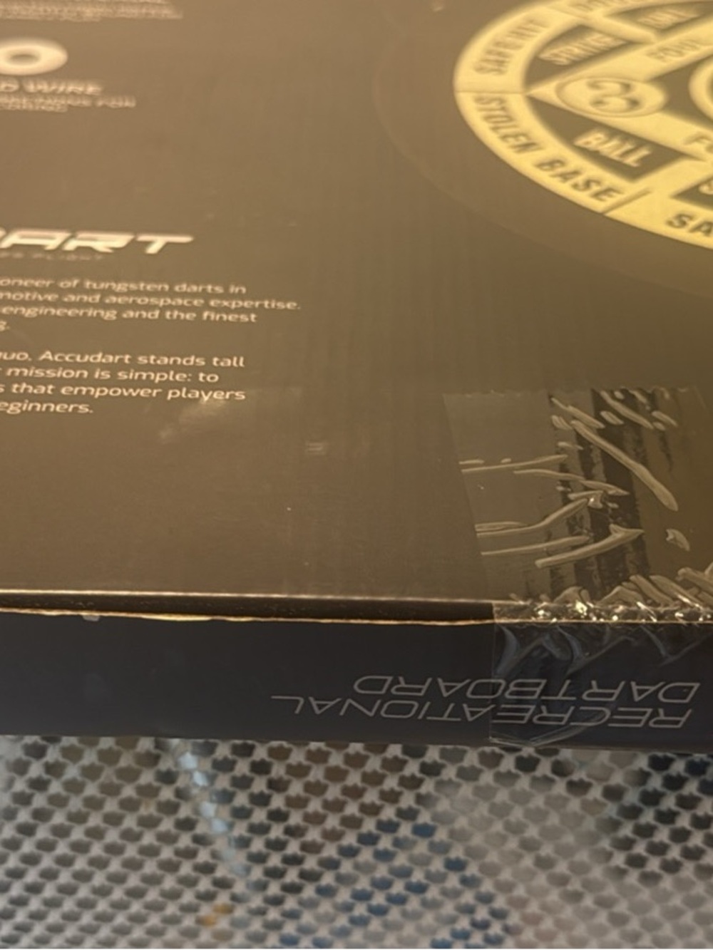 Recreation Dartboard – Black